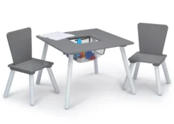 Delta Children 4-Piece Toddler Playroom Set -Delta Children 99606GN grey tnc right props hi res scaled