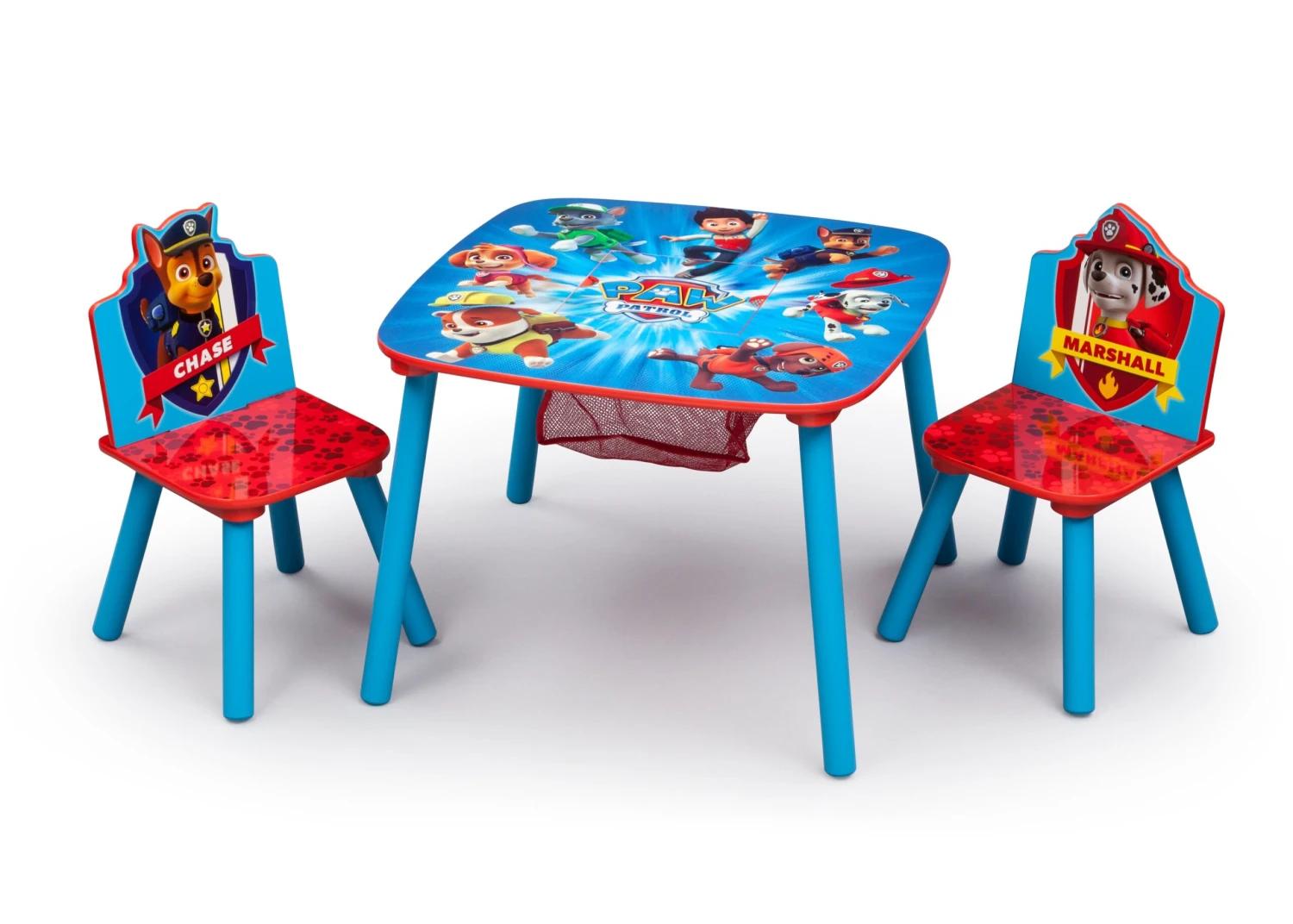 Delta Children PAW Patrol 4-Piece Playroom Set - Includes Table With 2 Chairs And Deluxe Toy Box 2 Delta Children PAW Patrol 4-Piece Playroom Set - Includes Table With 2 Chairs And Deluxe Toy Box - Image 2
