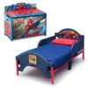 Delta Children Marvel Spider-Man 2-Piece Toddler Bedroom Set - Includes Toddler Bed And Deluxe Toy Box
