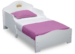 Delta Children Princess Crown Wood Toddler Bed 7 Delta Children Princess Crown Wood Toddler Bed -Delta Children BB81404GN princess wood toddler bed right hi res scaled