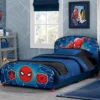 Delta Children Spider-Man Upholstered Twin Bed