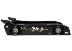 Delta Children Grand Prix Race Car Toddler-to-Twin Bed -Delta Children BB81423GN grand prix black twin side1 hi res scaled
