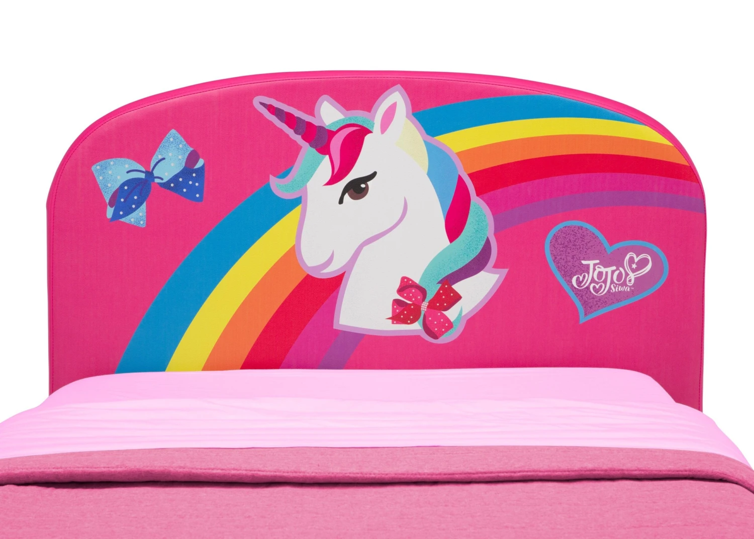 Delta Children JoJo Siwa Upholstered Twin Bed 7 Delta Children JoJo Siwa Upholstered Twin Bed - Image 7