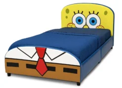 Delta Children SpongeBob SquarePants Upholstered Twin Bed 13 Delta Children SpongeBob SquarePants Upholstered Twin Bed -Delta Children BB81447SB spongebob upholstered twin bed left hi res scaled