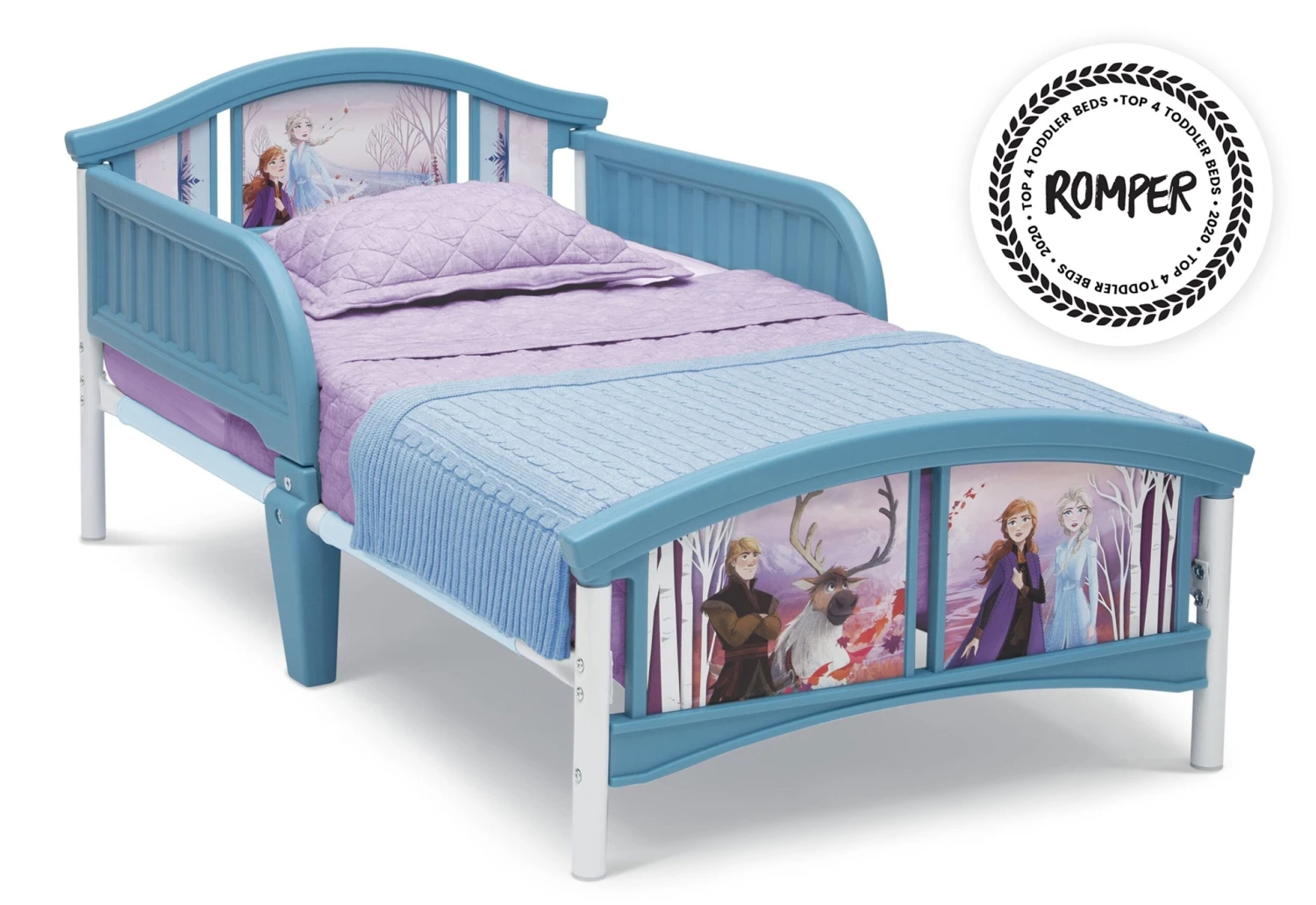 Delta Children Frozen II Plastic Toddler Bed 3 Delta Children Frozen II Plastic Toddler Bed - Image 3