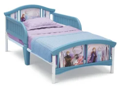 Delta Children Frozen II Plastic Toddler Bed 10 Delta Children Frozen II Plastic Toddler Bed -Delta Children BB81449FZ frozen2 toddler bed right pillow hi res scaled