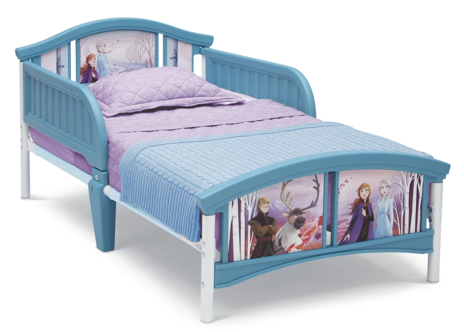 Delta Children Frozen II Plastic Toddler Bed 4 Delta Children Frozen II Plastic Toddler Bed - Image 4
