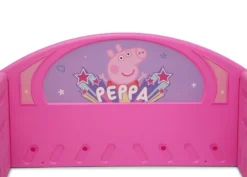 Delta Children Peppa Pig Plastic Sleep And Play Toddler Bed -Delta Children BB81454PG peppa sleep and play headboard hi res scaled