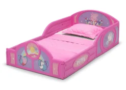 Delta Children Peppa Pig Plastic Sleep And Play Toddler Bed -Delta Children BB81454PG peppa sleep and play left hi res scaled