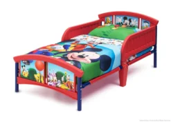 Delta Children Mickey Mouse Plastic Toddler Bed -Delta Children BB86687MM mickey mouse toddler bed left hi res 4404be59 af34 479f a809 553a4ce1f882 scaled