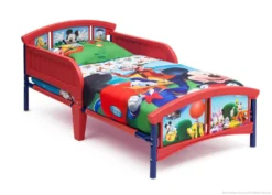 Delta Children Mickey Mouse Plastic Toddler Bed -Delta Children BB86687MM mickey mouse toddler bed right hi res afb1ab12 92af 4f2e 896f 97e0259bff13 scaled