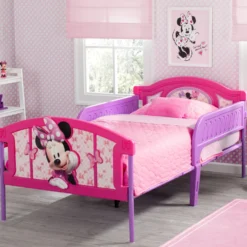 Delta Children Minnie Mouse Plastic 3D Twin Bed