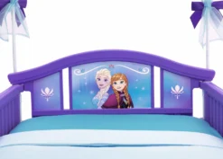 Delta Children Frozen Toddler Canopy Bed 14 Delta Children Frozen Toddler Canopy Bed -Delta Children BB86910FZ frozen canopy toddler bed headboard hi res scaled