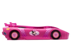 Delta Children Minnie Mouse Car Twin Bed -Delta Children BB86912MN minnie blow molded twin bed side right high res scaled