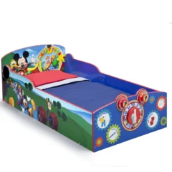 Delta Children Mickey Mouse Interactive Wood Toddler Bed 14 Delta Children Mickey Mouse Interactive Wood Toddler Bed -Delta Children BB86929MM crop square