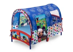 Delta Children Mickey Mouse Toddler Tent Bed -Delta Children BB86950MM mickey tent bed left 3cd9e2ed 476b 4adc a627 020516c2b366