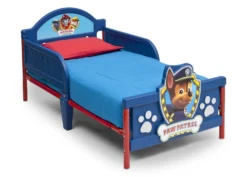 Delta Children PAW Patrol Plastic 3D Toddler Bed -Delta Children BB86958PW paw patrol toddler bed right hi res fe36d91f 78df 44a9 87f6 e72005e3ff22