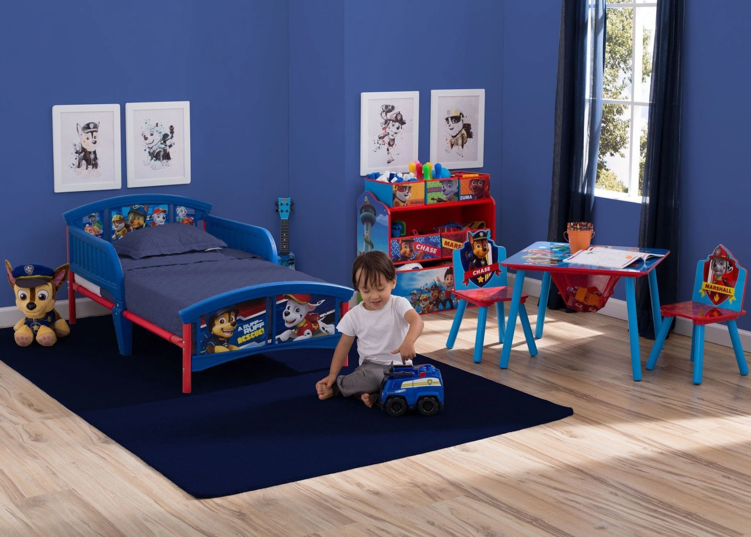 Delta Children PAW Patrol Plastic Toddler Bed 2 Delta Children PAW Patrol Plastic Toddler Bed - Image 2