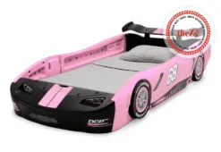 Delta Children Turbo Race Car Twin Bed -Delta Children BB87064GN PIN Turbo Race Car Twin Bed Pink silo 98 scaled