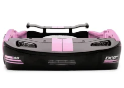 Delta Children Turbo Race Car Twin Bed -Delta Children BB87064GN pink twin bed front 4955d2e5 3413 457c a304 5a3ca6c97243 scaled