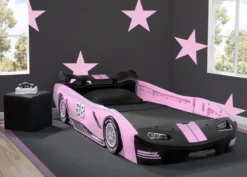 Delta Children Turbo Race Car Twin Bed -Delta Children BB87064GN turbo racecar twin bed pink room 377424de 14b0 4a7f bf2f b227b39835b8 scaled