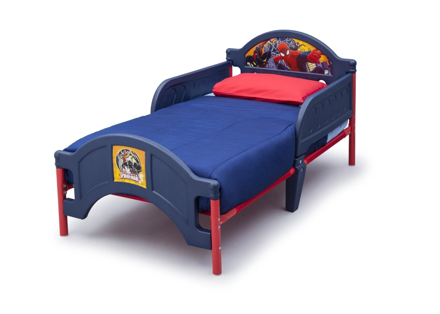 Delta Children Spider-Man Plastic Toddler Bed 4 Delta Children Spider-Man Plastic Toddler Bed - Image 4