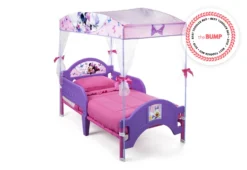 Delta Children Minnie Mouse Toddler Canopy Bed -Delta Children BB87165MN 1058 Minnie Mouse Toddler Canopy Bed nocolor silo 98 scaled