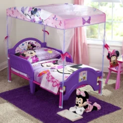 Delta Children Minnie Mouse Toddler Canopy Bed -Delta Children BB87165MN Minnie Mouse Toddler Canopy Bed 5419004d fe88 42e5 9dcc 3a8049aa6b43