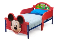 Delta Children Mickey Mouse Plastic 3D Toddler Bed -Delta Children BB87187MM BB86681MM mickey mouse 3D footboard toddler bed left hi res 265057cf 21d7 43ff a4b8 1a5ff0182cc1 scaled