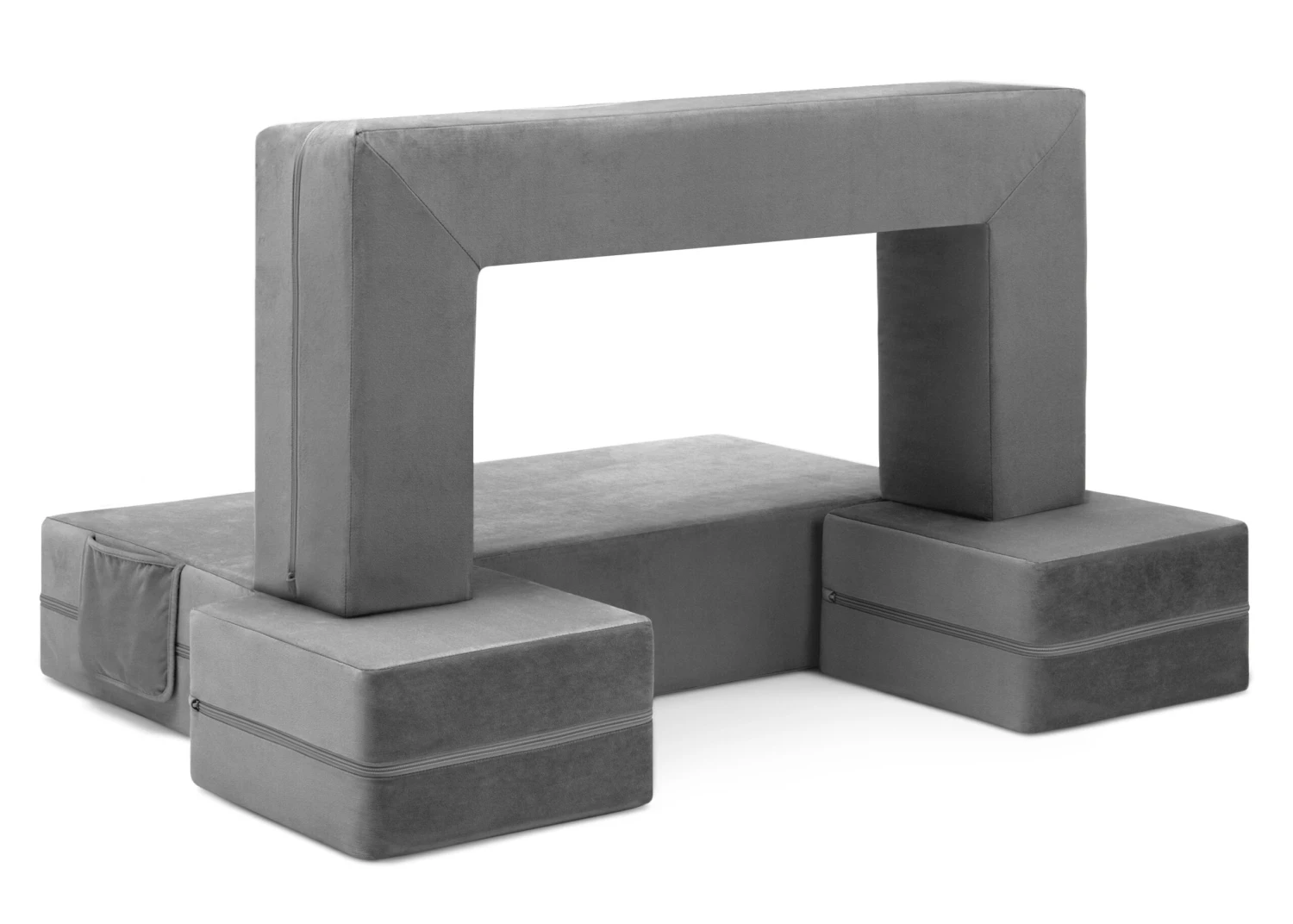 Delta Children Convertible Sofa And Play Set For Kids And Toddlers Modular Foam Couch And Flip Out Lounger With 2 Ottomans 9 Delta Children Convertible Sofa And Play Set For Kids And Toddlers Modular Foam Couch And Flip Out Lounger With 2 Ottomans - Image 9