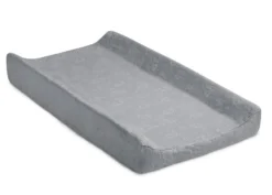 7-Piece Essential Changing Table Set - Newborn Baby Gift Set For Boys And Girls – Set Includes Changing Pad, Plush Changing Pad Cover, 3 Changing Pad Liners And 2 Storage Bins -Delta Children CP20103S 5057 Essential Set Serta Silo 23 scaled