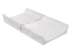 7-Piece Essential Changing Table Set - Newborn Baby Gift Set For Boys And Girls – Set Includes Changing Pad, Plush Changing Pad Cover, 3 Changing Pad Liners And 2 Storage Bins -Delta Children CP20103S 5057 Essential Set Serta Silo 26