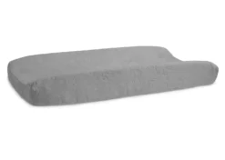 Perfect Sleeper Contoured Changing Pad With Plush Cover -Delta Children IMG 55003 grey 111820 scaled