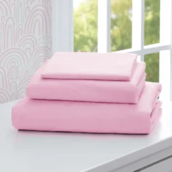 Delta Children 3-Piece Twin Sheet Set -Delta Children N053800 654 twinsheets pink lifestyle 101