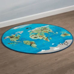 Delta Children World Map Round Area Rug For Kids, 39-Inch 9 Delta Children World Map Round Area Rug For Kids, 39-Inch -Delta Children N1802 3221 rug world lifestyle 102 scaled
