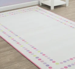 Delta Children Pearl Dot Rectangle Area Rug For Kids, 53-Inch X 59-Inch 9 Delta Children Pearl Dot Rectangle Area Rug For Kids, 53-Inch X 59-Inch -Delta Children N1804 3027 rug pearldot lifestyle 102