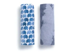 Delta Children Watercolor Elephant Fitted Crib Sheets - 2 Pack 10 Delta Children Watercolor Elephant Fitted Crib Sheets - 2 Pack -Delta Children SA2038 3413 cribsheets watercolorelephant silo 13