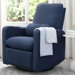 BabyGap Reversible 100% Organic Cotton Blankets - 2 Pack -Delta Children SA8002GP 2242 blanket blue melange lifestyle 104 scaled