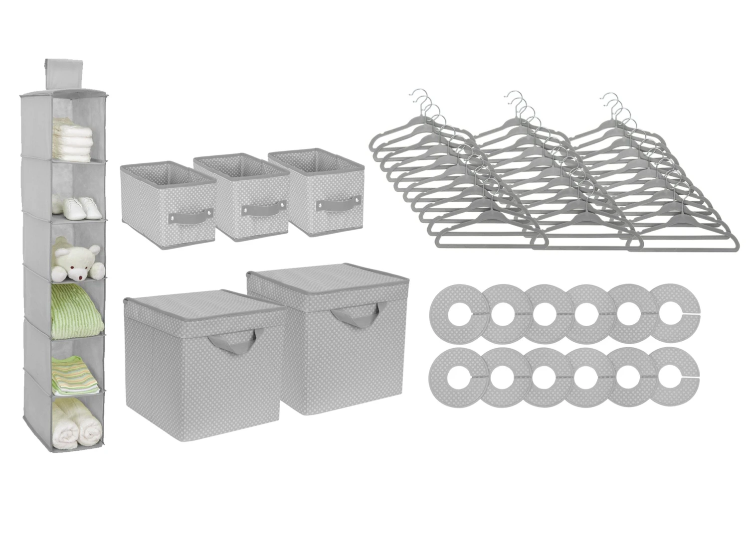 Delta Children 48 Piece Nursery Storage Set 2 Delta Children 48 Piece Nursery Storage Set - Image 2