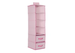 Delta Children 6 Shelf Storage With 2 Drawers -Delta Children SS2060 689 6 Shelf Storage with 2 Drawers barely pink silo 69886746 948a 4eba 8748 0380488363ef