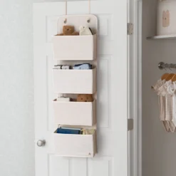 BabyGap 2-Pack Over The Door Storage Organizer With 4 Pockets 20 BabyGap 2-Pack Over The Door Storage Organizer With 4 Pockets -Delta Children SS8008GP 3410 over the door tan lifestyle 101 scaled