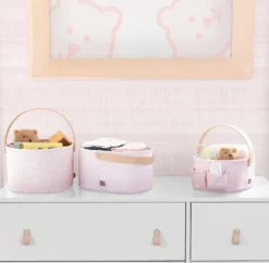 BabyGap 3-Pack Nested Fabric Storage Bins With Handles