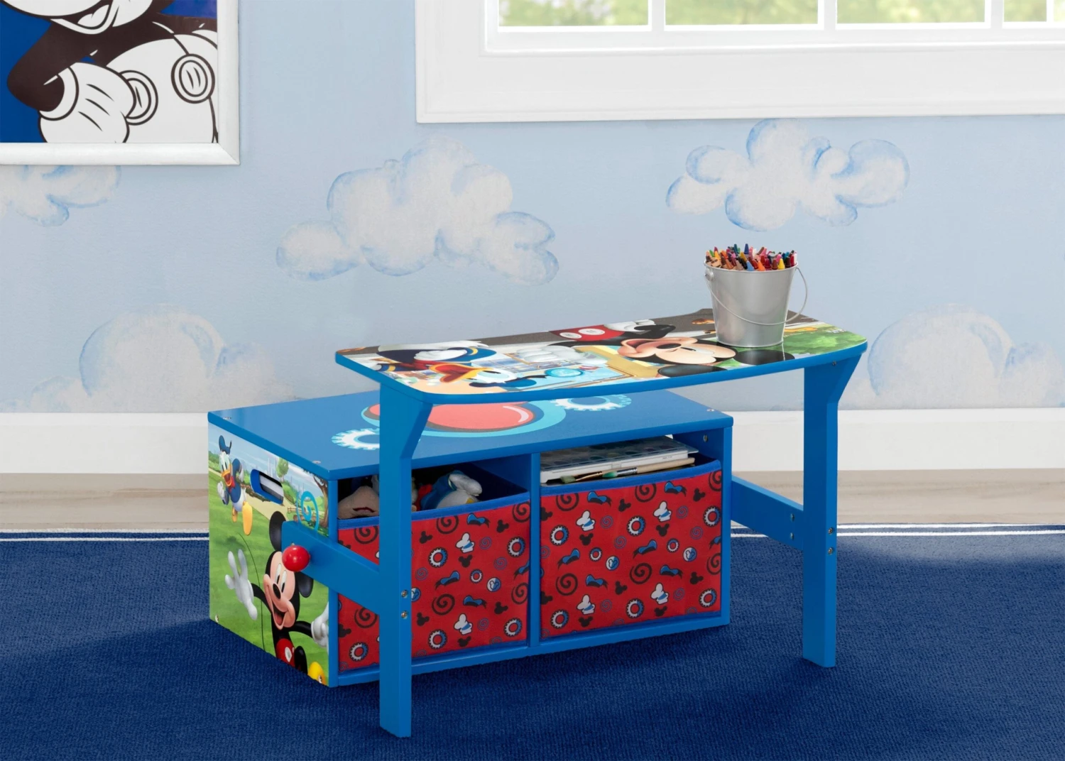 Delta Children Mickey Mouse Activity Bench 1 Delta Children Mickey Mouse Activity Bench