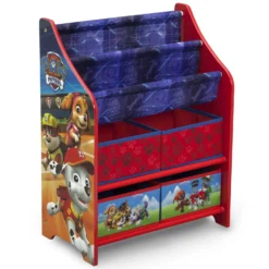 Delta Children PAW Patrol Book And Toy Organizer -Delta Children TB83344PW paw patrol book and toy organizer right hi res 984c7d91 7834 4b12 8100 2f78d85f13c8