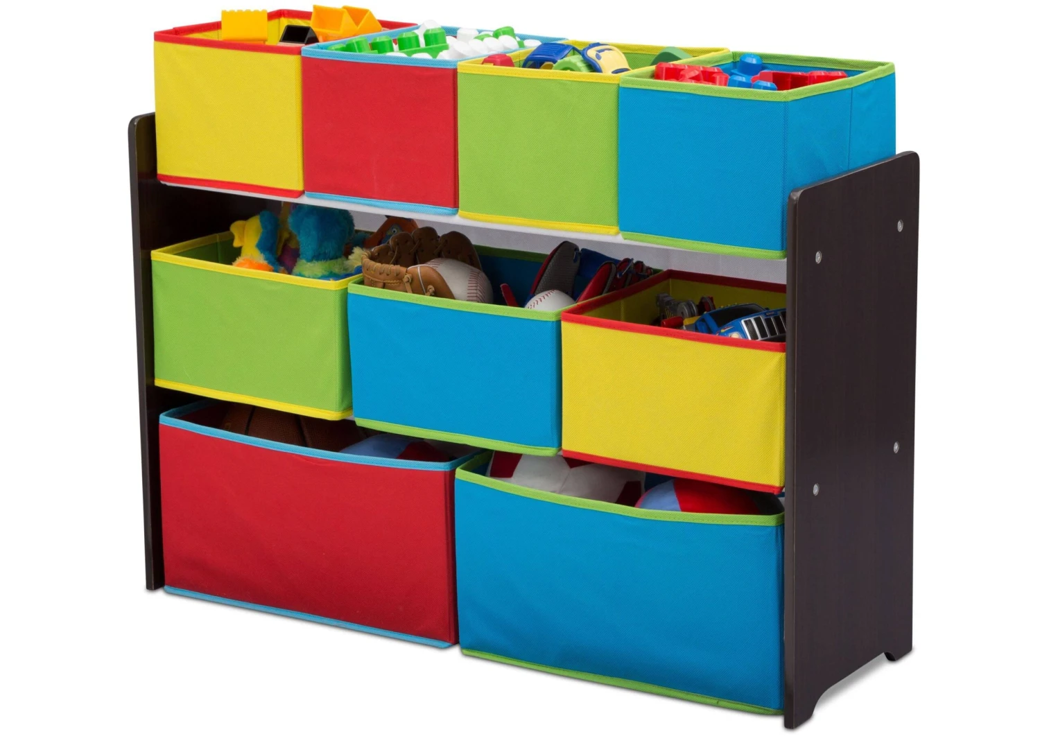 Delta Children Deluxe Multi-Bin Toy Organizer With Storage Bins 4 Delta Children Deluxe Multi-Bin Toy Organizer With Storage Bins - Image 4