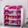 Delta Children Kids Toy Storage Organizer With 12 Plastic Bins