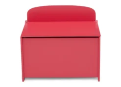 Delta Children MySize Deluxe Toy Box -Delta Children TB83460GN 032c poppy red toy box front scaled