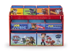 Delta Children PAW Patrol Deluxe Multi-Bin Toy Organizer 9 Delta Children PAW Patrol Deluxe Multi-Bin Toy Organizer -Delta Children TB84418PW delta paw patrol deluxe toy organizer front hi res fa79481c 0f78 47d1 a6a4 35503799bb97