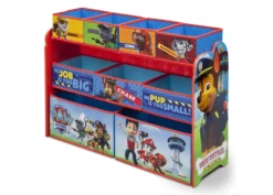 Delta Children PAW Patrol Deluxe Multi-Bin Toy Organizer 8 Delta Children PAW Patrol Deluxe Multi-Bin Toy Organizer -Delta Children TB84418PW delta paw patrol deluxe toy organizer left hi res 6d66e5db 442a 47f1 a92c 950820bd05ca