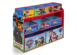 Delta Children PAW Patrol Deluxe Multi-Bin Toy Organizer